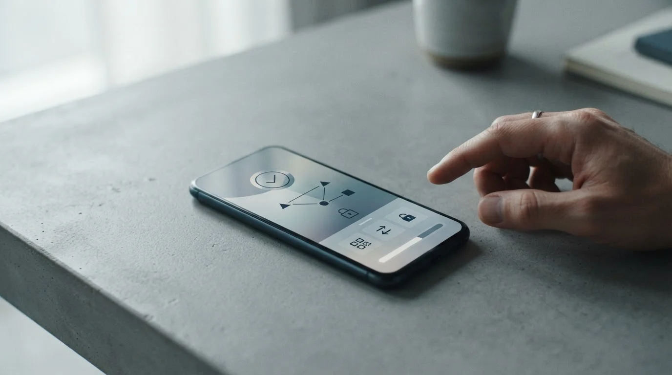 Smartphone mit abstraktem Zahlungsinterface für alternative Bezahlmethoden